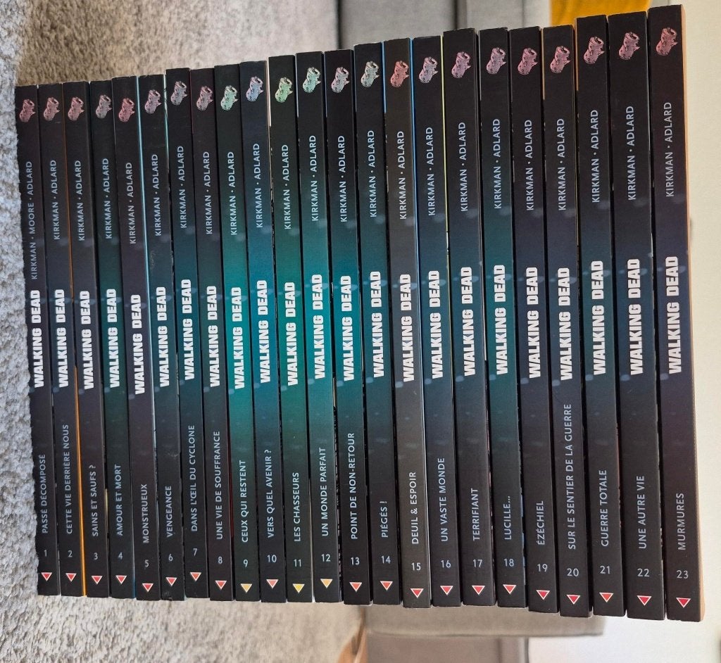 The Walking Dead (FR) - Tomes 1 à 23, Boeken, Ophalen, Europa, Zo goed als nieuw, Robert Kirkman