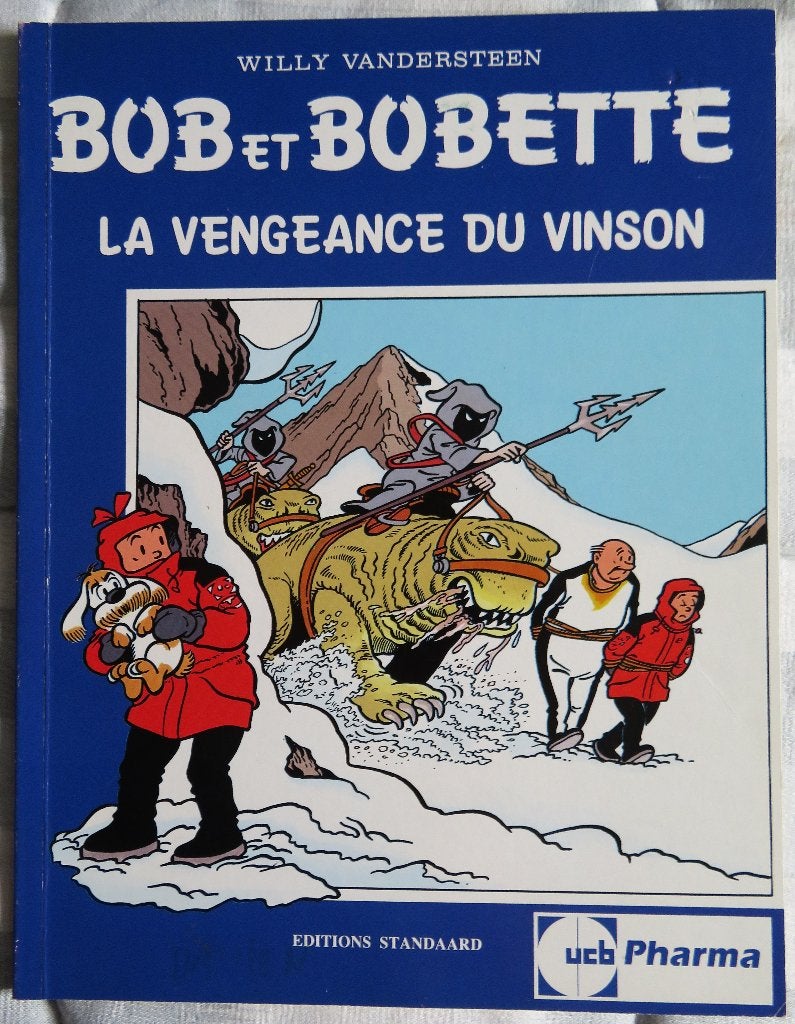 Suske en Wiske Bob et Bobette La Vengeance du Vinson ucb, Ophalen of Verzenden, Zo goed als nieuw, Paul Geerts