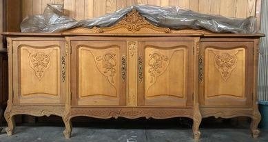 Vitrine- en dressoirkast, Ophalen