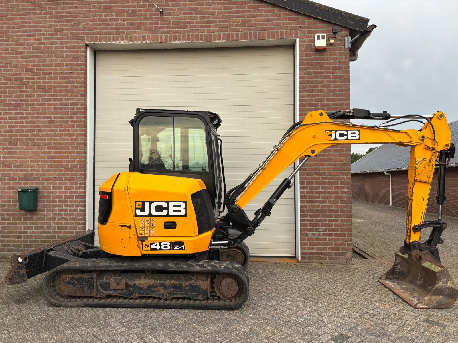 JCB48Z-1 Minigraver graafmachine Sloop/Sorteer A/C, Articles professionnels, Machines & Construction | Transport, Enlèvement