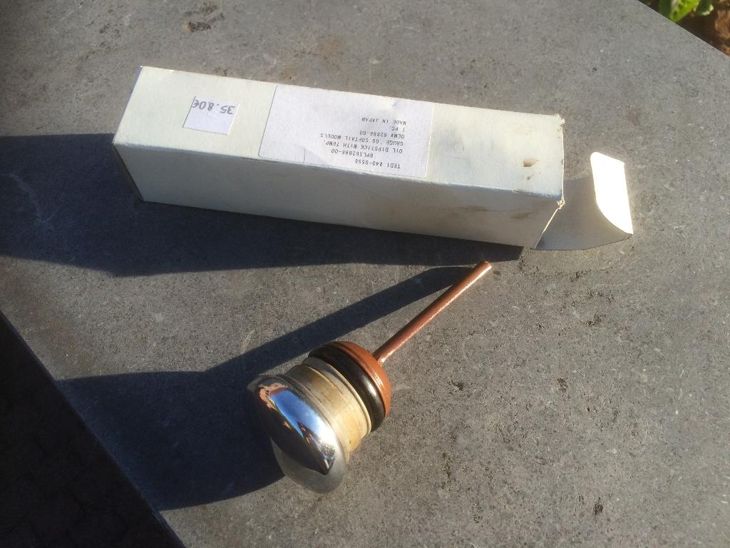 Harley olie peilstok twincam softail vanaf bwj. 2000, Motoren, Ophalen, Gebruikt