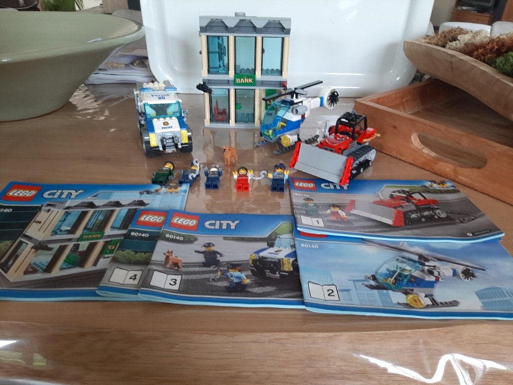 Kit Lego City Police 60140 Bulldozer Break-in, City, Enlèvement ou Envoi, Lego, Ensemble complet