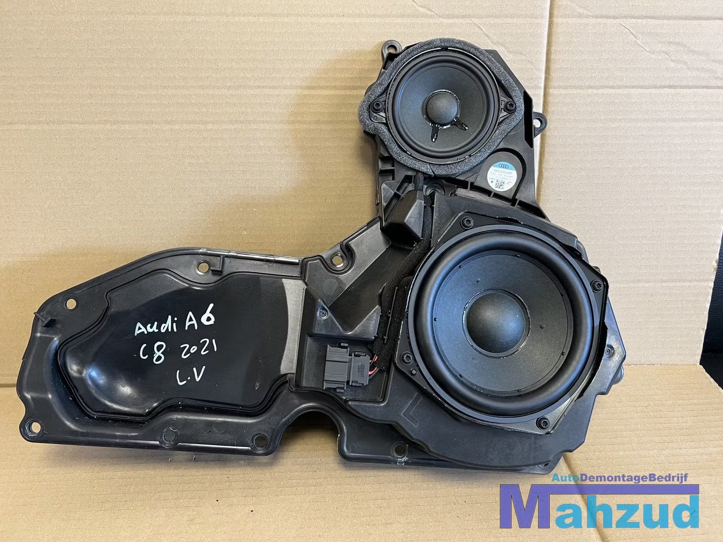 AUDI A6 C8 Links voor deur speaker box 2018+ 4K0035297, Gebruikt, AUDI AG, Auto-Union-Strasse 1
85045  Ingolstadt, DE, Audi