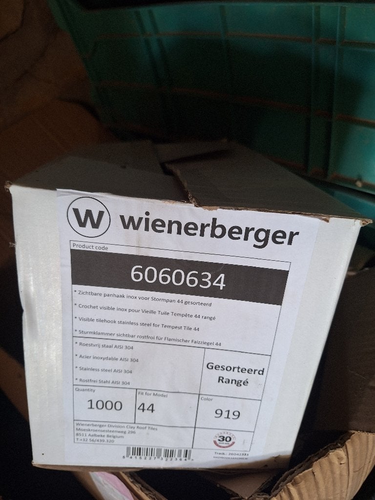 Panhaak - Wienerberger, Bricolage & Construction, Enlèvement, Neuf