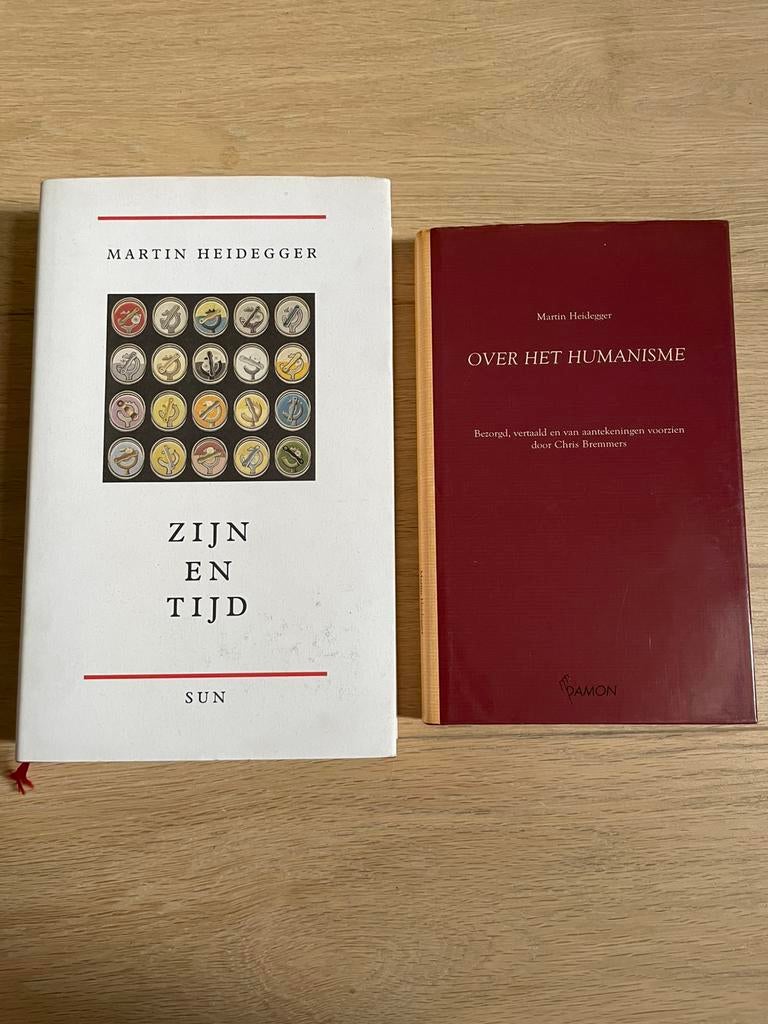 Martin Heidegger - Zijn en tijd & Over Humanisme, Boeken, Filosofie, Ophalen of Verzenden, Zo goed als nieuw