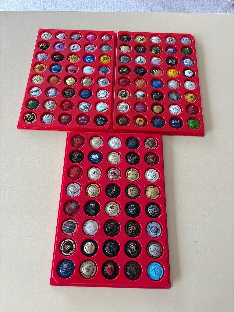 Champagne capsules 120 stuks, Collections, Enlèvement ou Envoi