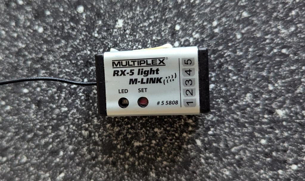 Ontvanger Multiplex RX-5 light, Hobby en Vrije tijd, Ophalen, Gebruikt