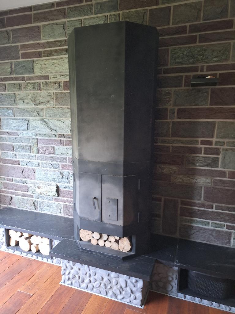 Prachtige Donbar Openhaard, Huis en Inrichting, Haarden, Ophalen, Gebruikt, Vrijstaande haard, Houthaard