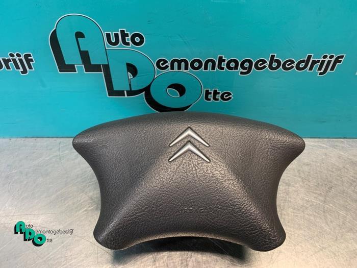 Airbag gauche (volant) d'un Citroen C5 (C5 04-), -, 3 mois de garantie, Utilisé, -