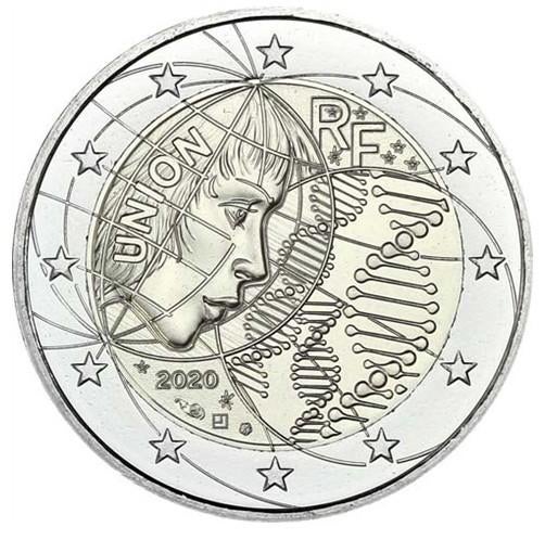 2 euro Frankrijk 2020 Medisch Onderzoek BU uit CC, Ophalen of Verzenden, Frankrijk, 2 euro