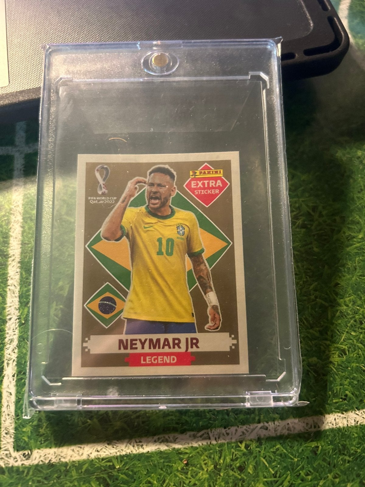 Panini extra Neymar Gold, Enlèvement ou Envoi, Neuf, Autocollant