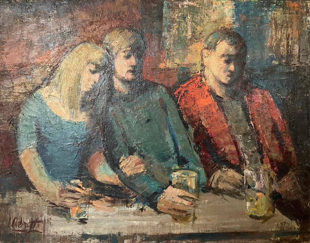 Olieverf op doek Lode Sebregts (1906-2002), Antiek en Kunst, Ophalen