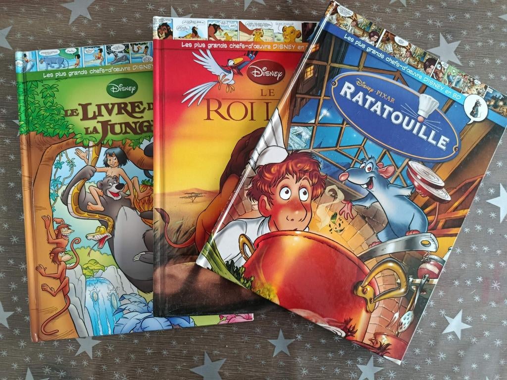 Bds DISNEY le lot en bon état - petit prix, Livres, Enlèvement
