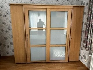 dressingkast, Ophalen, Overige houtsoorten, Met deur(en)