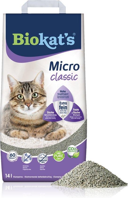 14 L - Kattenbakvulling - Klontvormend - Zonder geur, Animaux & Accessoires, Bacs à litière, Neuf, Envoi