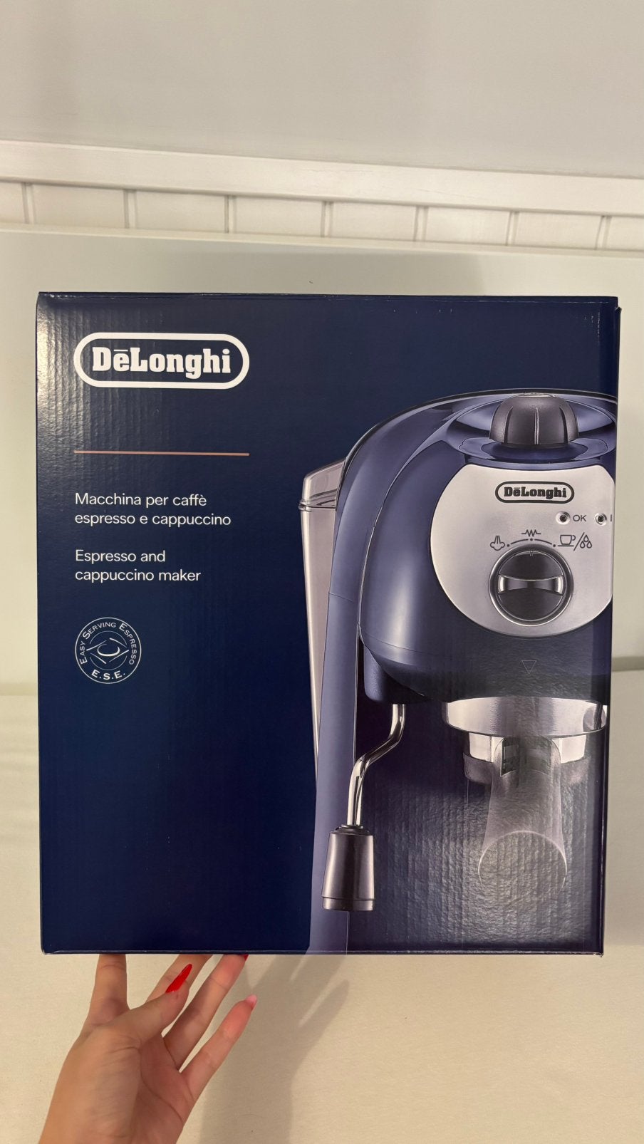De’Longhi EC 201.CD.B, Neuf, Réservoir d'eau amovible, Enlèvement ou Envoi, 2 à 4 tasses