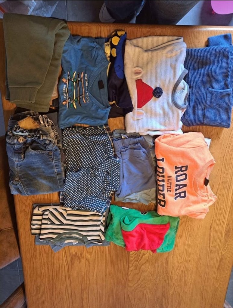 Pakket jongenskleren maat 80, Kinderen en Baby's, Kinderkleding | Kinder-kledingpakketten, Ophalen, Zo goed als nieuw, Overige maten