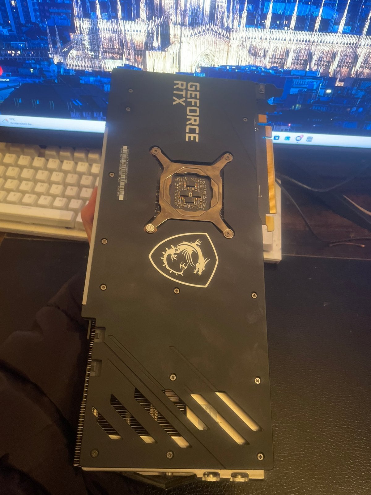 RTX 3070 x trio 3 fan msi, Computers en Software, Ophalen of Verzenden, Zo goed als nieuw