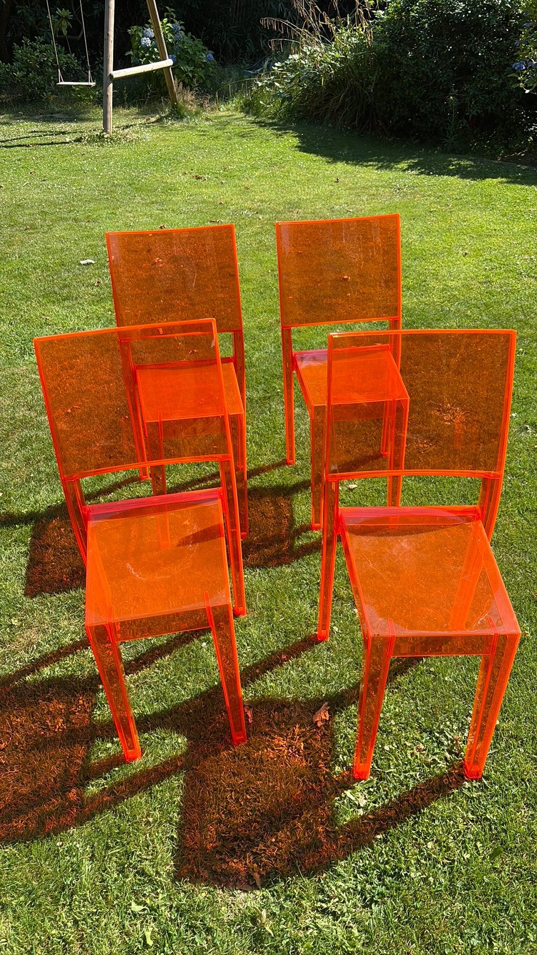4 chaises Kartell a vendre, Maison & Meubles, Chaises, Enlèvement, Comme neuf, Quatre