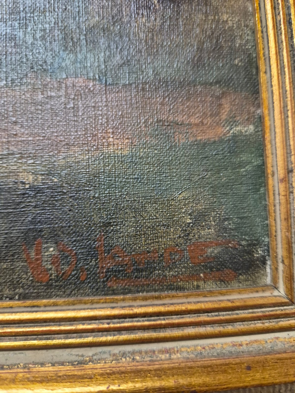 Andre van den sande, Antiek en Kunst, Kunst | Schilderijen | Klassiek, Ophalen