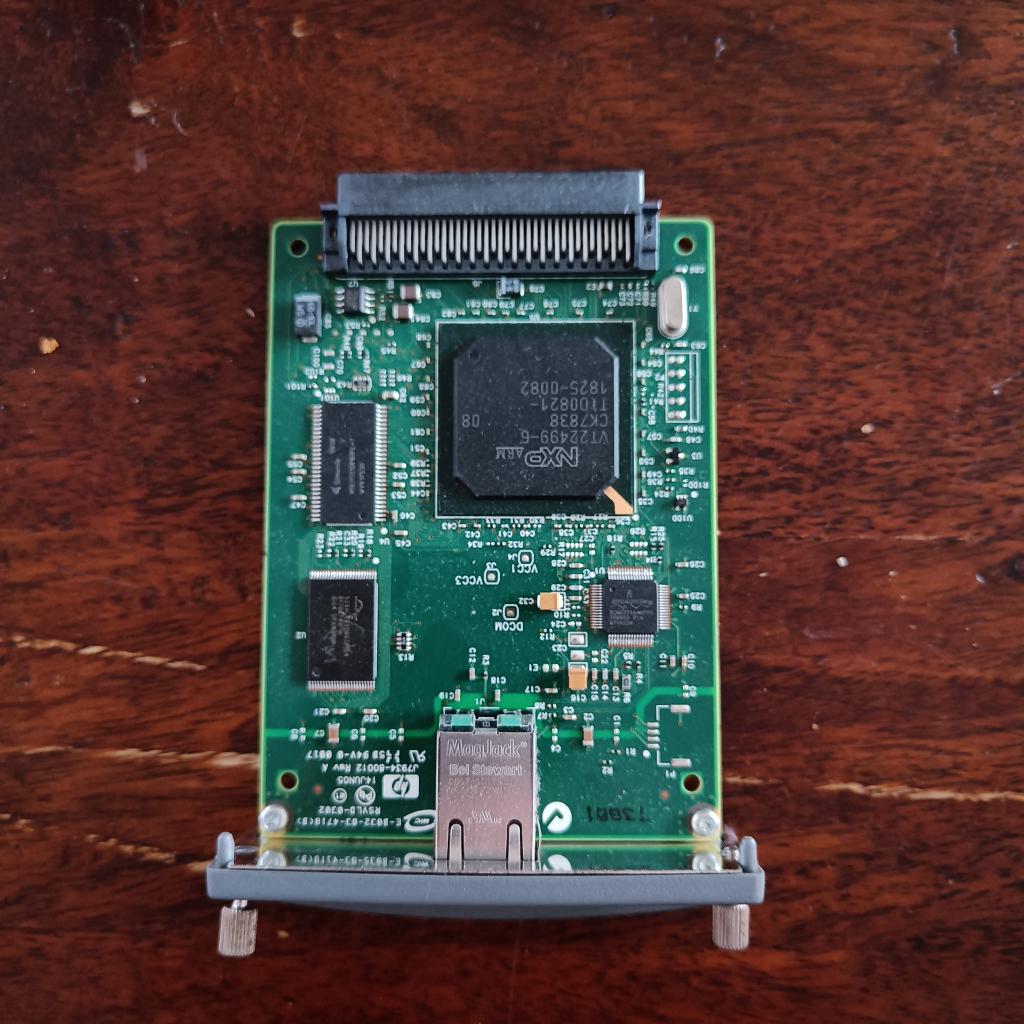 HP Jetdirect 620n Fast Ethernet printserver, Enlèvement, Utilisé
