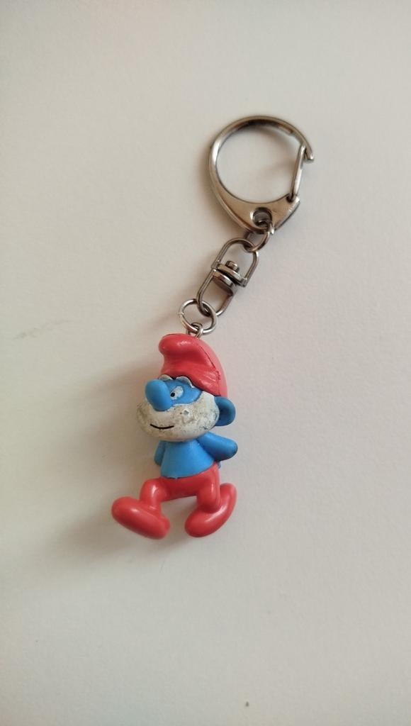 Porte-clé Schtroumpf, Verzamelen, Smurfen, Ophalen, Gebruikt, Grote Smurf, Overige typen