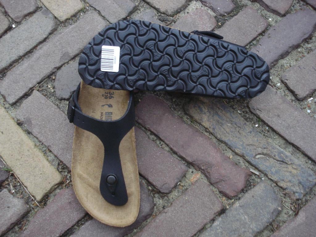 Birkenstock gizeh zwart nieuw 36, gratis verzending per post, Kleding | Dames, Slippers, Birkenstock 36, Verzenden, Zwart
