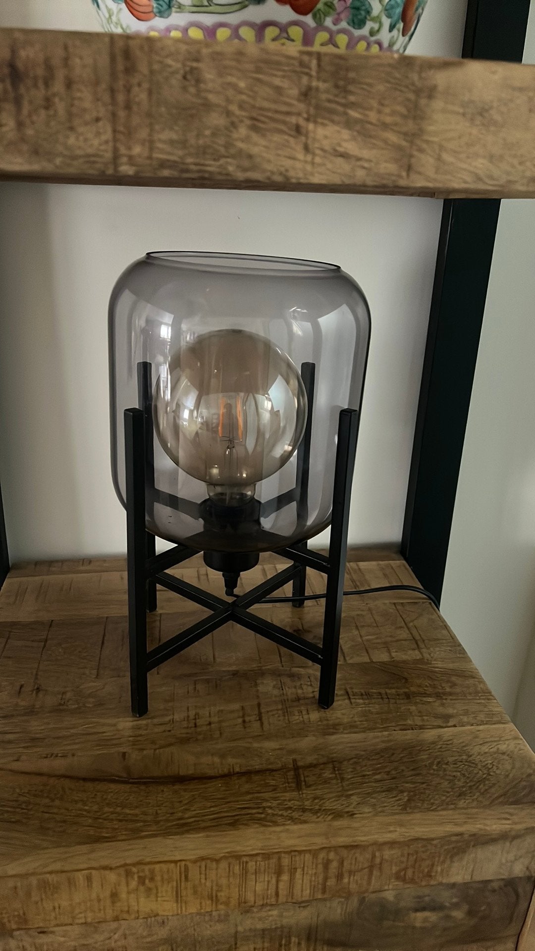 Taffellamp glas, Enlèvement, Utilisé