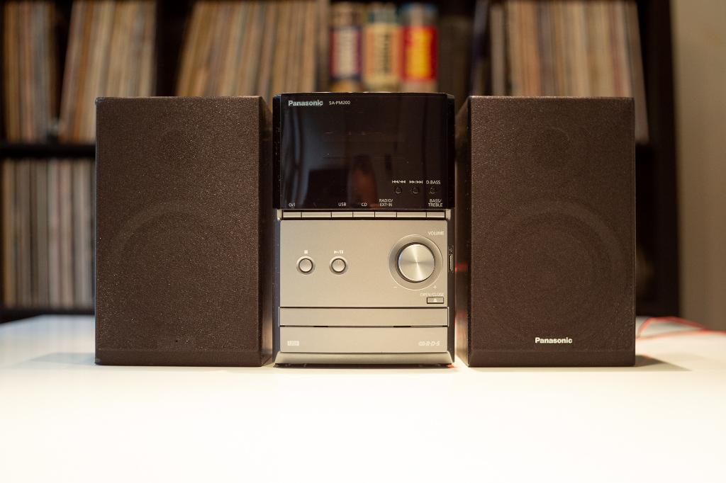 Panasonic SA-PM200 mini-keten, Gebruikt, Microset, Tuner of Radio, Ophalen
