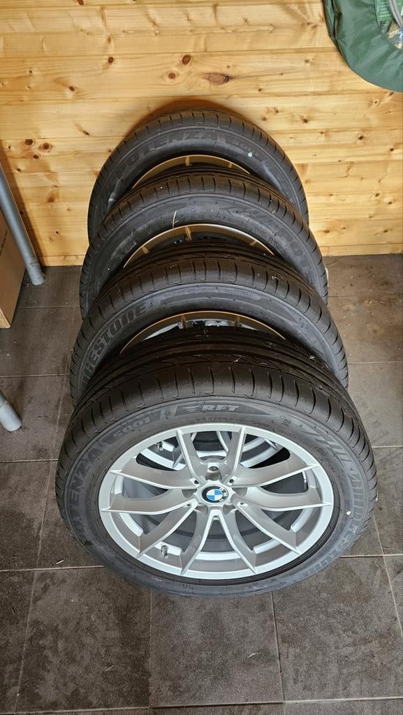 17inch BMW Velgen steekmaat 5x112, Enlèvement, 17 pouces, Pneu(s)