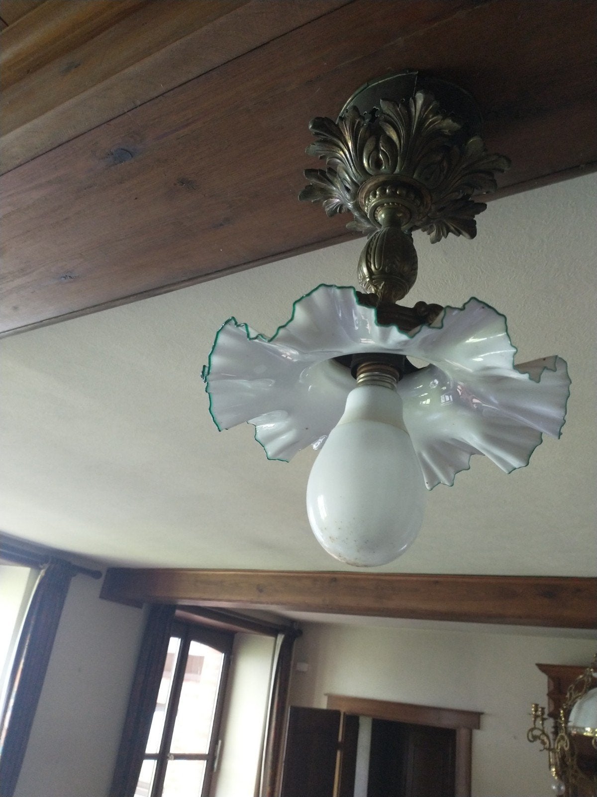 Mooi oud plafondverlichting., Antiek en Kunst, Antiek | Verlichting, Ophalen