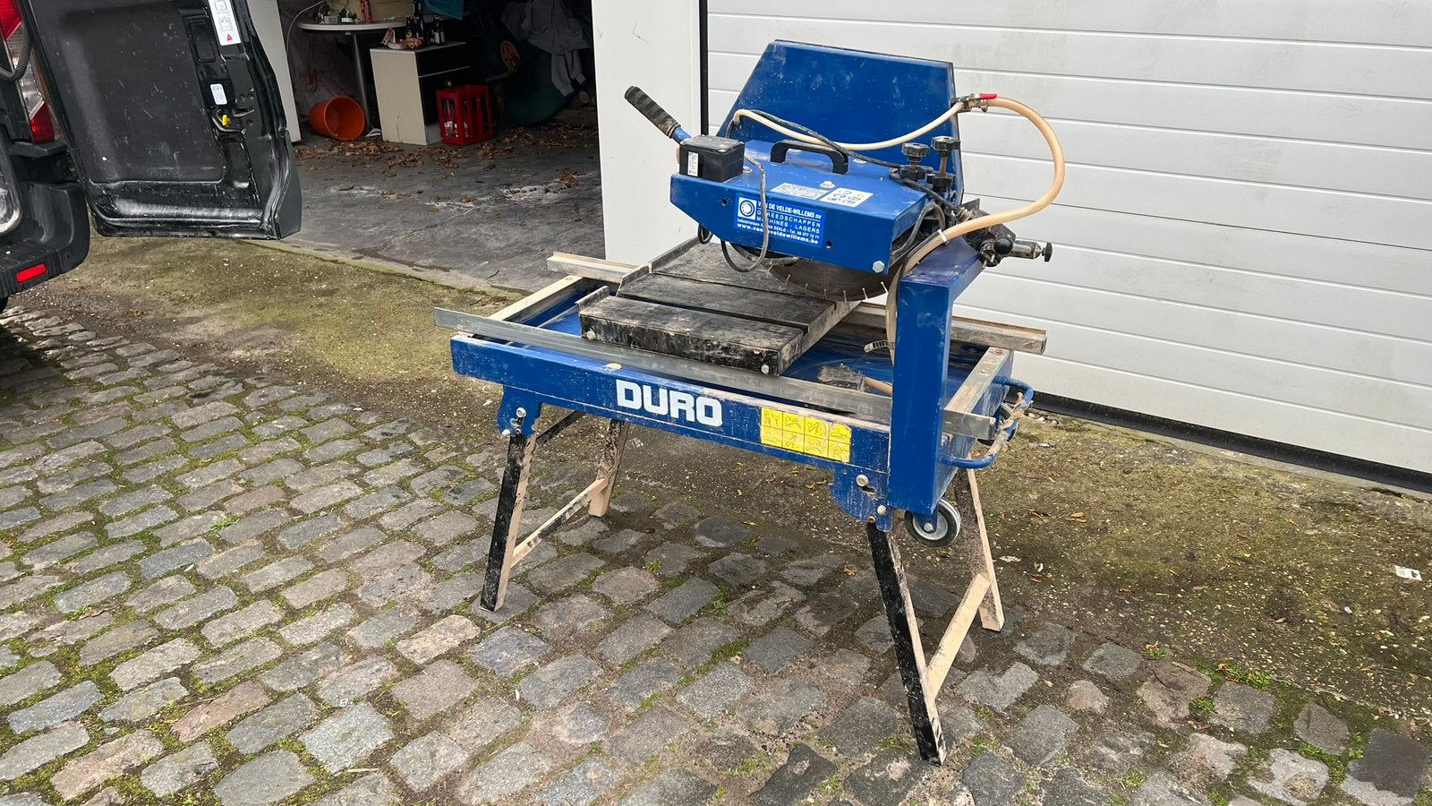 Steenzaag DURO, Ophalen, Zo goed als nieuw