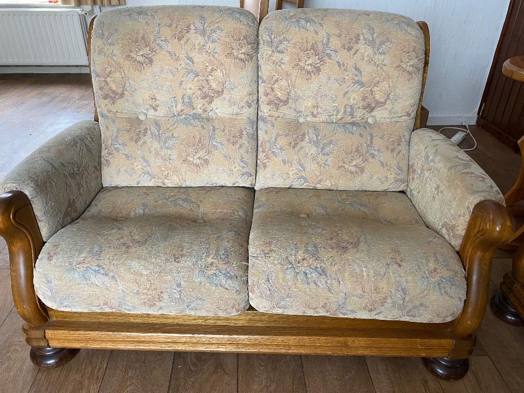 Bankstel, Ophalen, Gebruikt, Driepersoons, Rechte bank