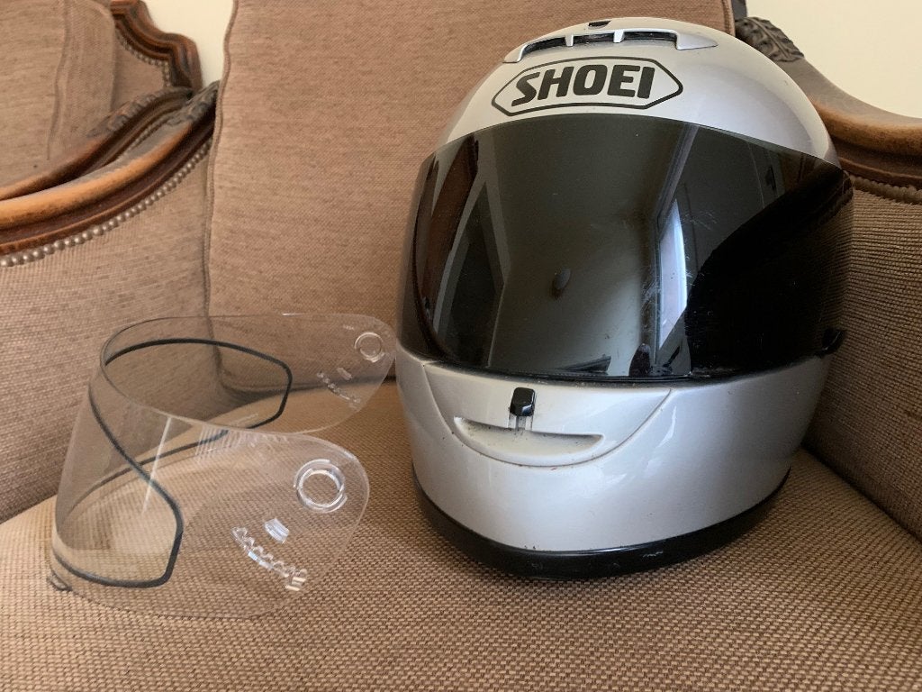 Helm Shoei RAID integraalhelm met twee vizieren, Ophalen, Dames, Integraalhelm, Shoei