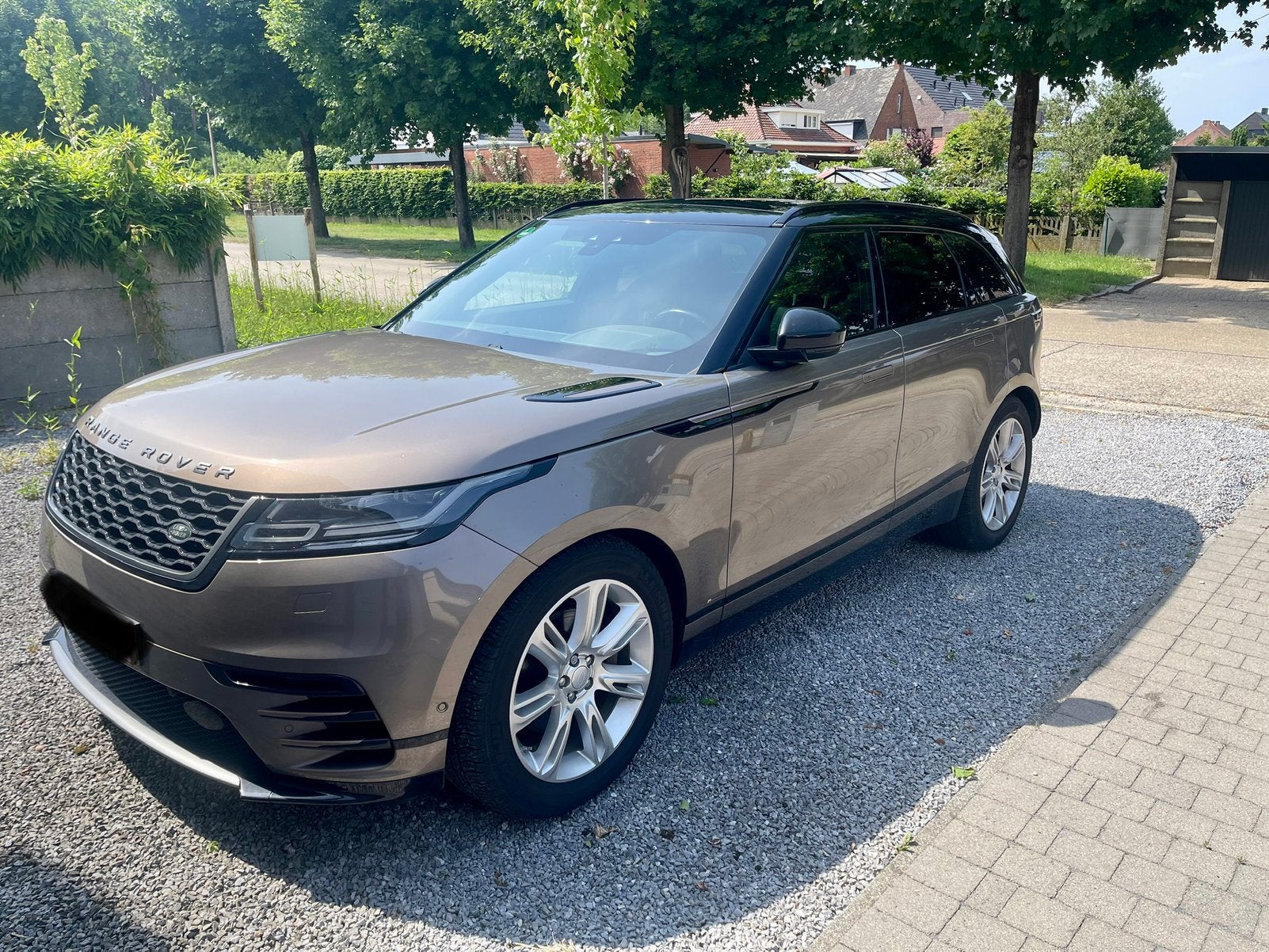 Range Rover Velar, Automaat, Bruin, Range Rover Velar, Leder