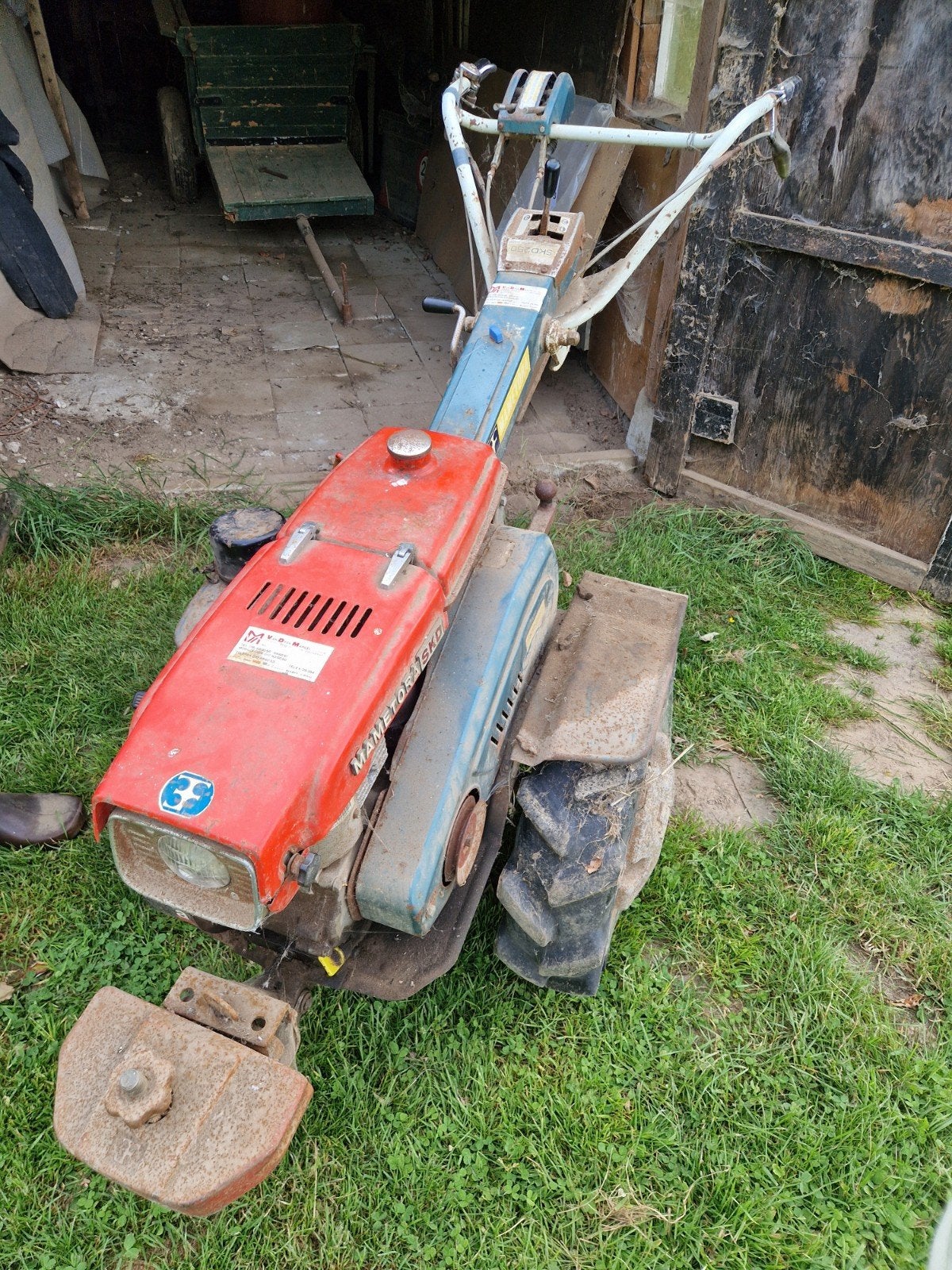 Te koop: Mametora SKD-250 eenassige trekker / motorfrees met, Enlèvement