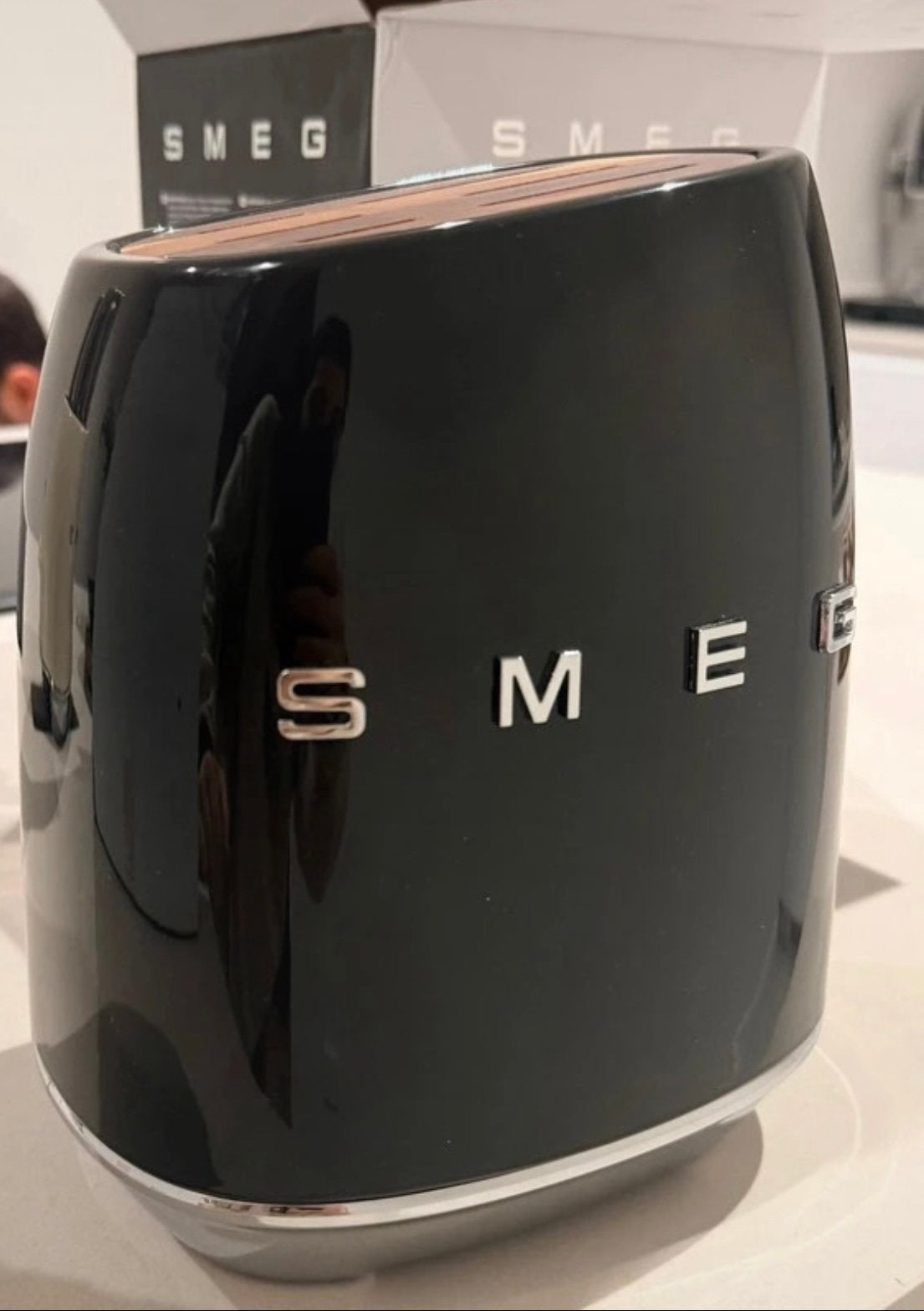 Smeg Bloc- couteaux, Maison & Meubles, Enlèvement ou Envoi, Comme neuf