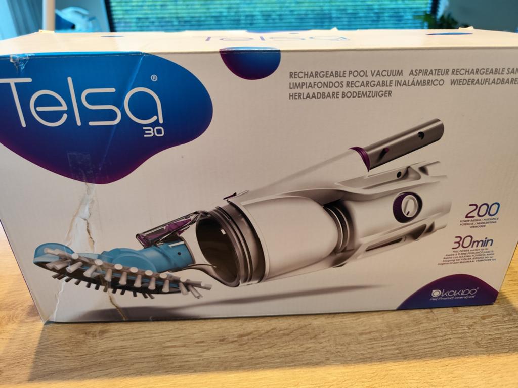 Kokido Zwembadreiniger Telsa 30, Jardin & Terrasse, Accessoires de piscine, Filtre, Enlèvement