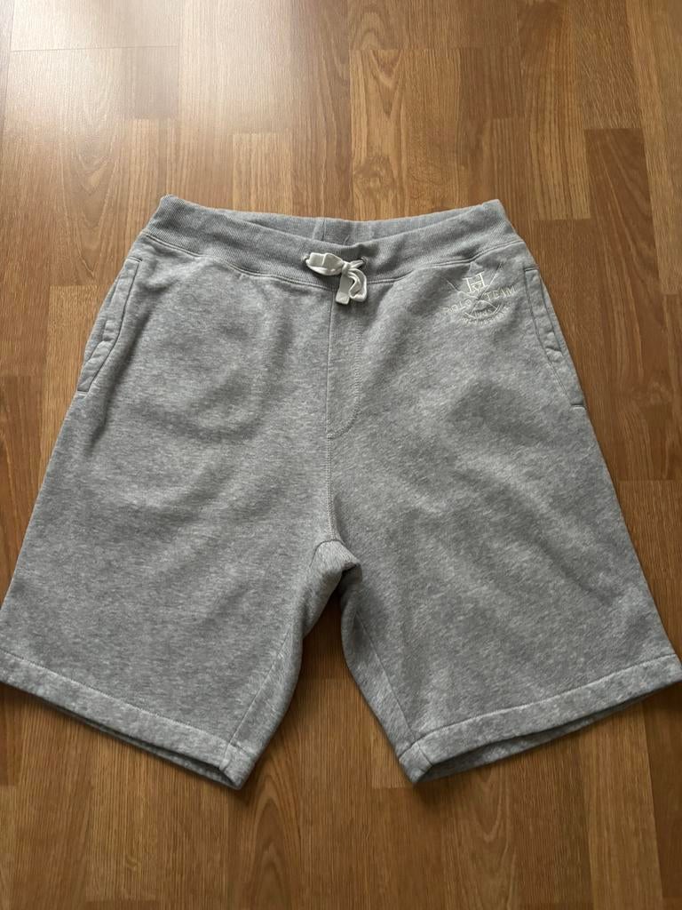 Mt M. HV Society polo heren short, Enlèvement ou Envoi, Comme neuf, Taille 48/50 (M), Gris