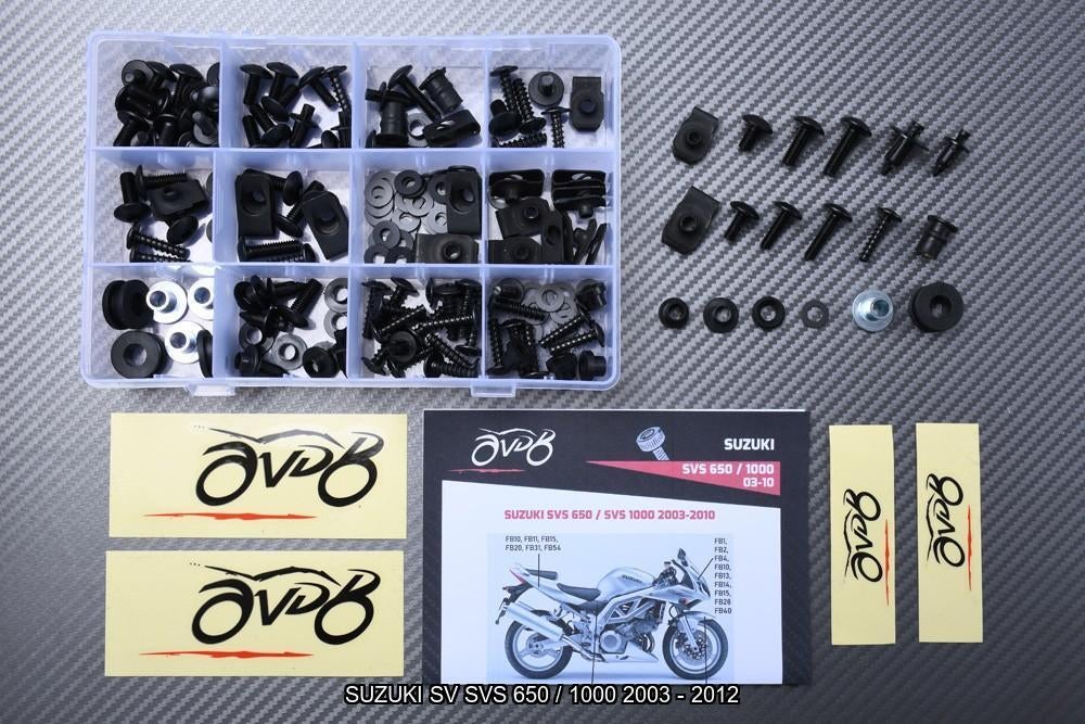 Kit visserie pour SUZUKI SVN SVS 650 / 1000 2003 - 2012, Enlèvement ou Envoi, Neuf