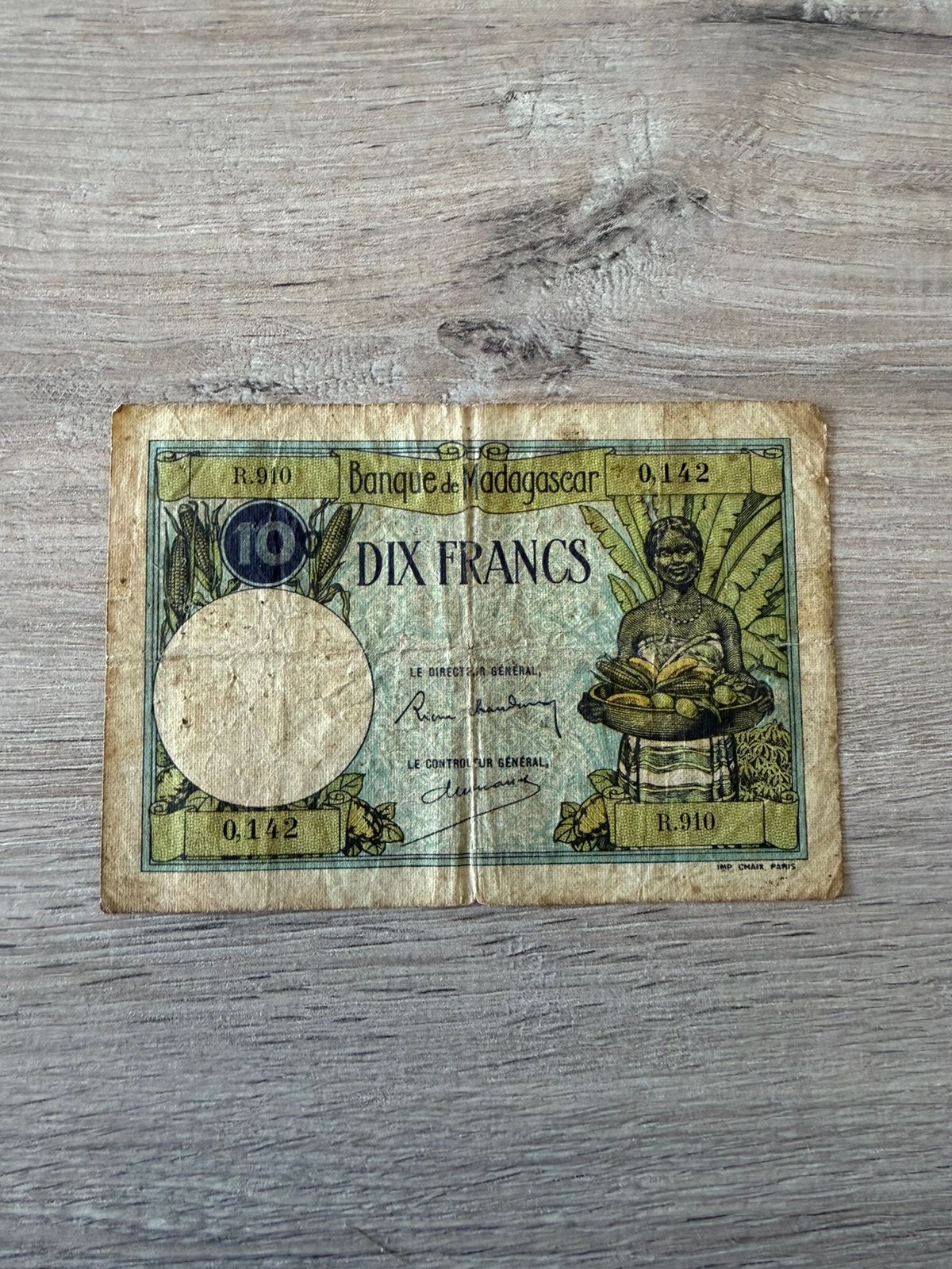 10 francs Malgaches, Timbres & Monnaies, Billets de banque | Europe | Billets non-euro, Enlèvement ou Envoi