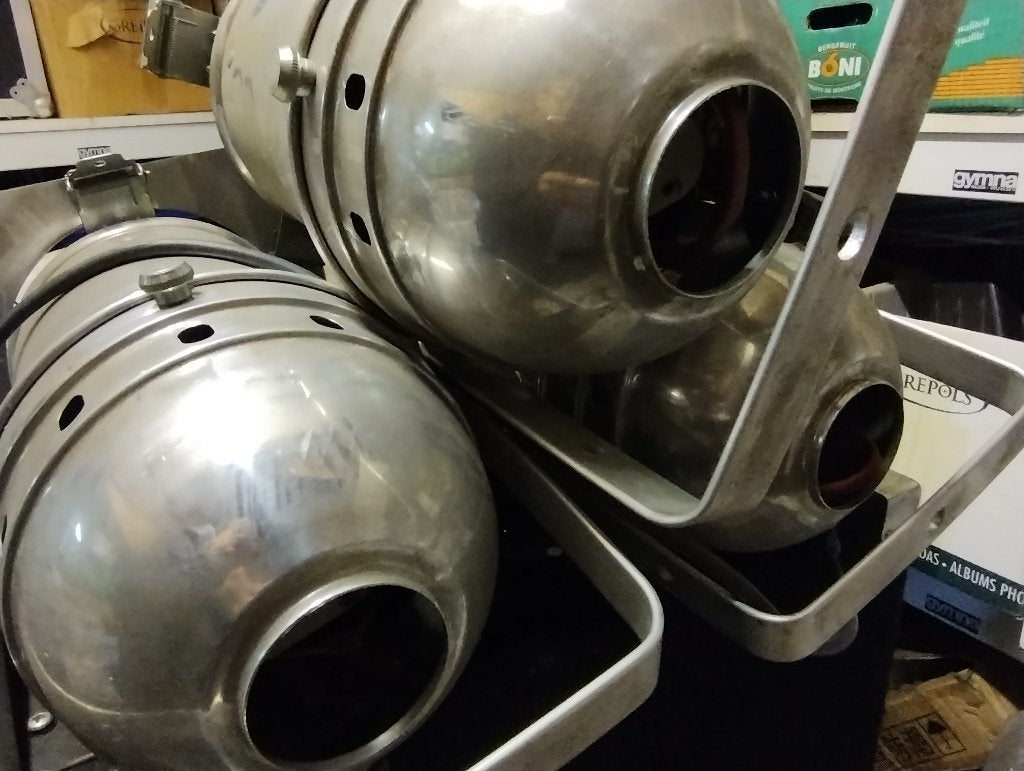 PAR 56 lang zilver nieuw en gebruikt, Muziek en Instrumenten, Ophalen, Gebruikt, Licht