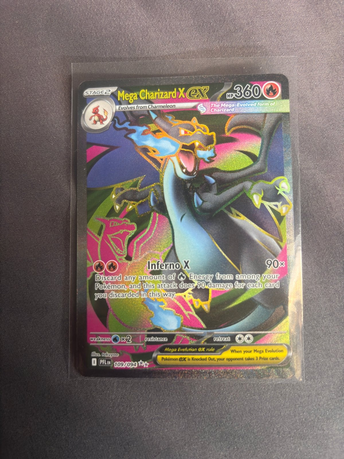 Charizard 109 Phantasmal, Enlèvement ou Envoi, Comme neuf