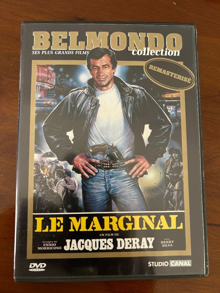 Le marginal - DVD - Belmondo, Enlèvement, Comme neuf, Anglais, Anglais