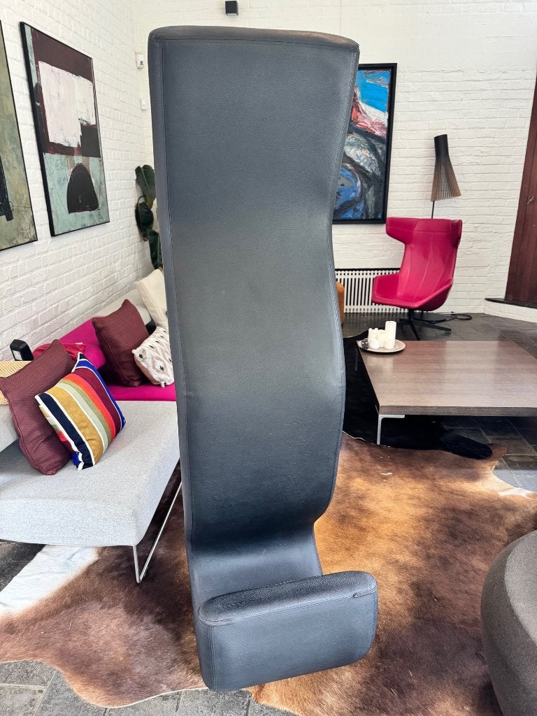 Ercolina Chaise Longue by Paolo Grasselli voor Casprini, Ophalen, Gebruikt, Eenpersoons, Leer