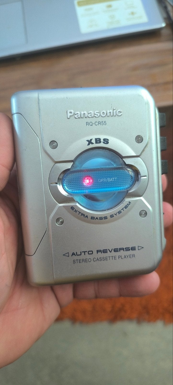 lecteur cassette Panasonic RQ-cr55, TV, Hi-fi & Vidéo, Enlèvement ou Envoi, Walkman ou Baladeur