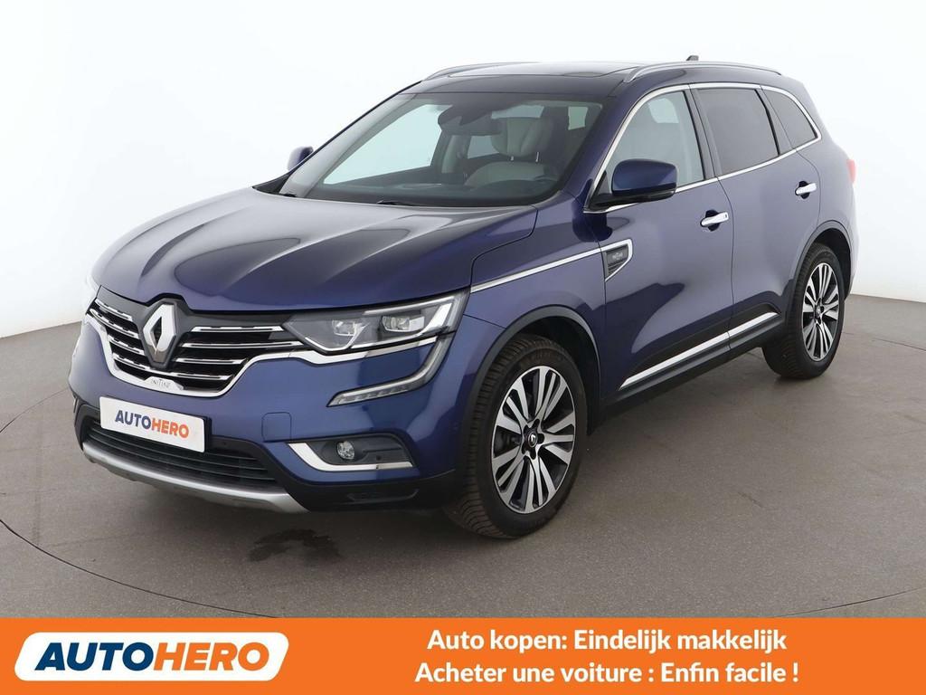Renault Koleos 2.0 dCi Energy Initiale Paris (bj 2018), Auto's, Koleos, Zwart, Blauw, https://public.car-pass.be/vhr/b7e544a1-0aa9-48a5-9409-ddf3a9ba26cf