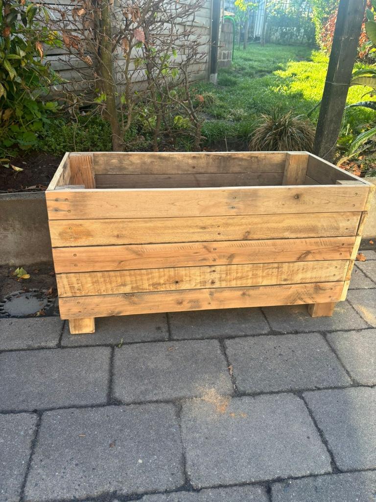 Duurzame Plantenbakken Gerecycled Hout–Stijlvol&Betaalbaar!, Tuin en Terras, Ophalen, Nieuw, Rijkevorsel, Balkon