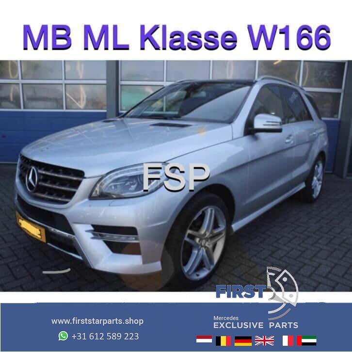 W166 onderdelen Mercedes ML 2012 voorkop motorkap deuren AMG, Auto-onderdelen, Carrosserie, Bumper, Mercedes-Benz, Gebruikt, Ophalen of Verzenden