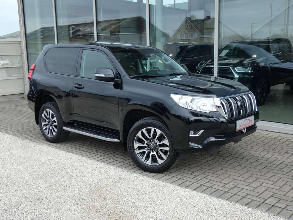 Toyota Land Cruiser Automaat *47893+btw* STYLE +WINCH +LEDER, Auto's, Toyota, Gebruikt, Euro 6, 4 cilinders, Zwart